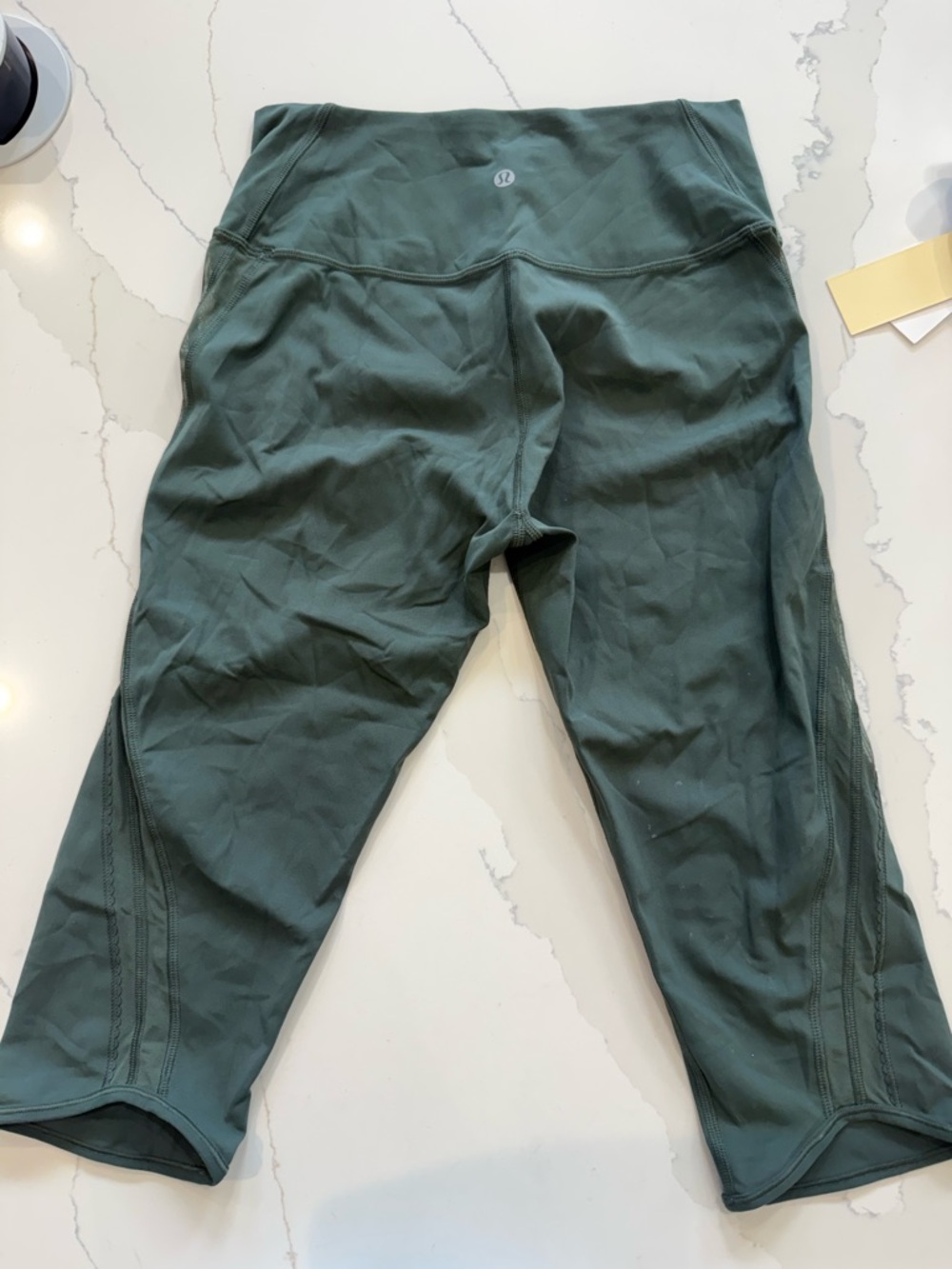 lululemon athletica Forest Green Capris